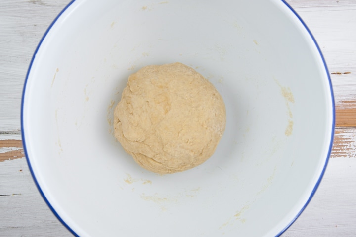 donut dough in a bowl