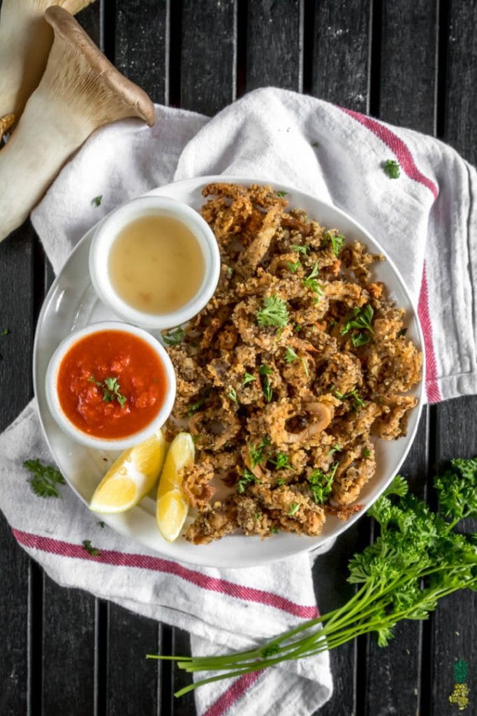 Oyster Mushroom Calamari