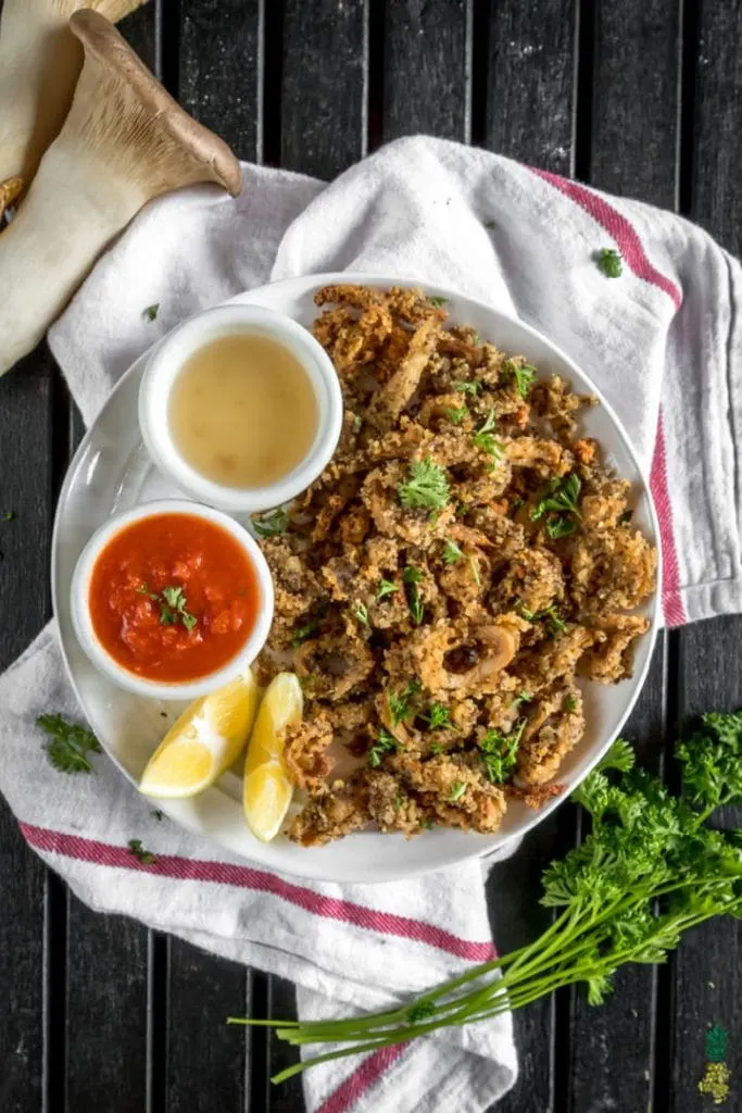 Oyster Mushroom Calamari