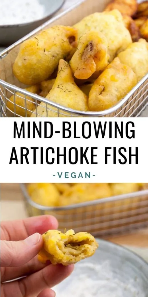 Vegan Artichoke Fish