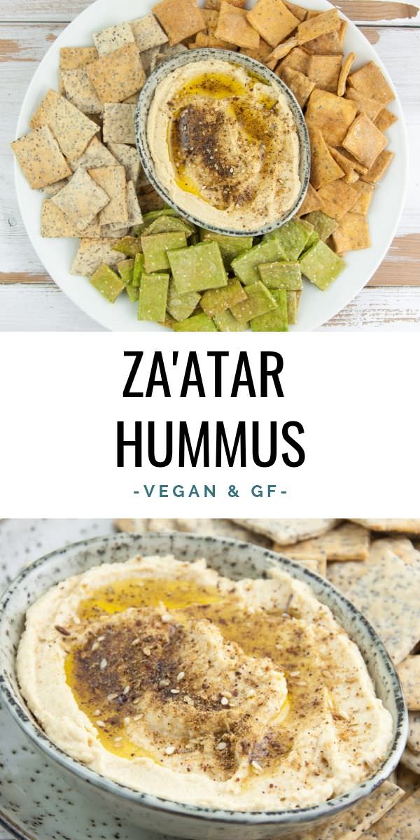 Za'atar Hummus Recipe Elephantastic Vegan