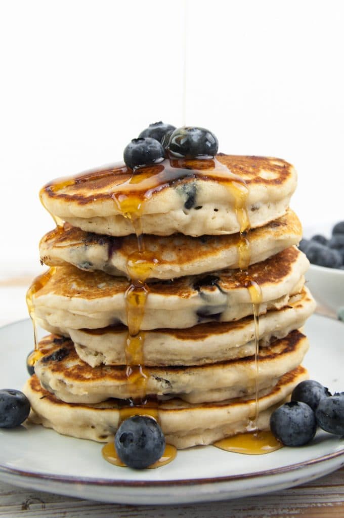 Vegan Blueberry Pancakes