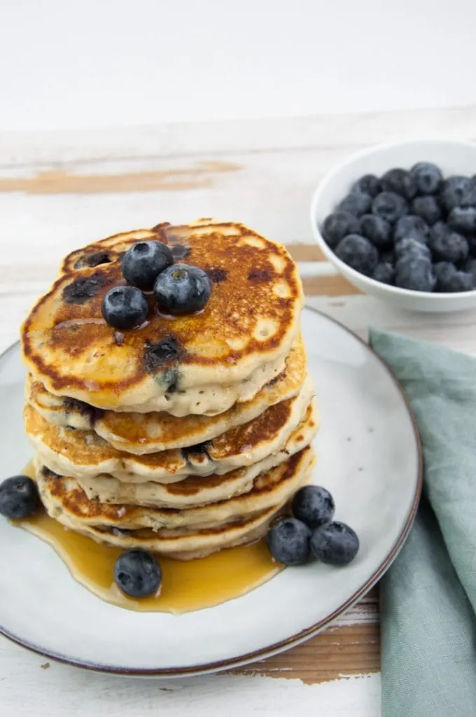 Vegan Blueberry Pancakes