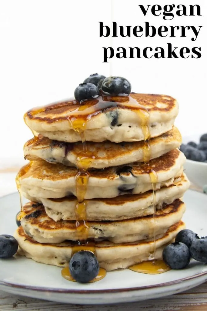 Vegan Blueberry Pancakes