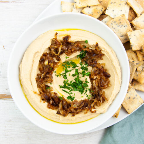 Caramelized Onion Hummus