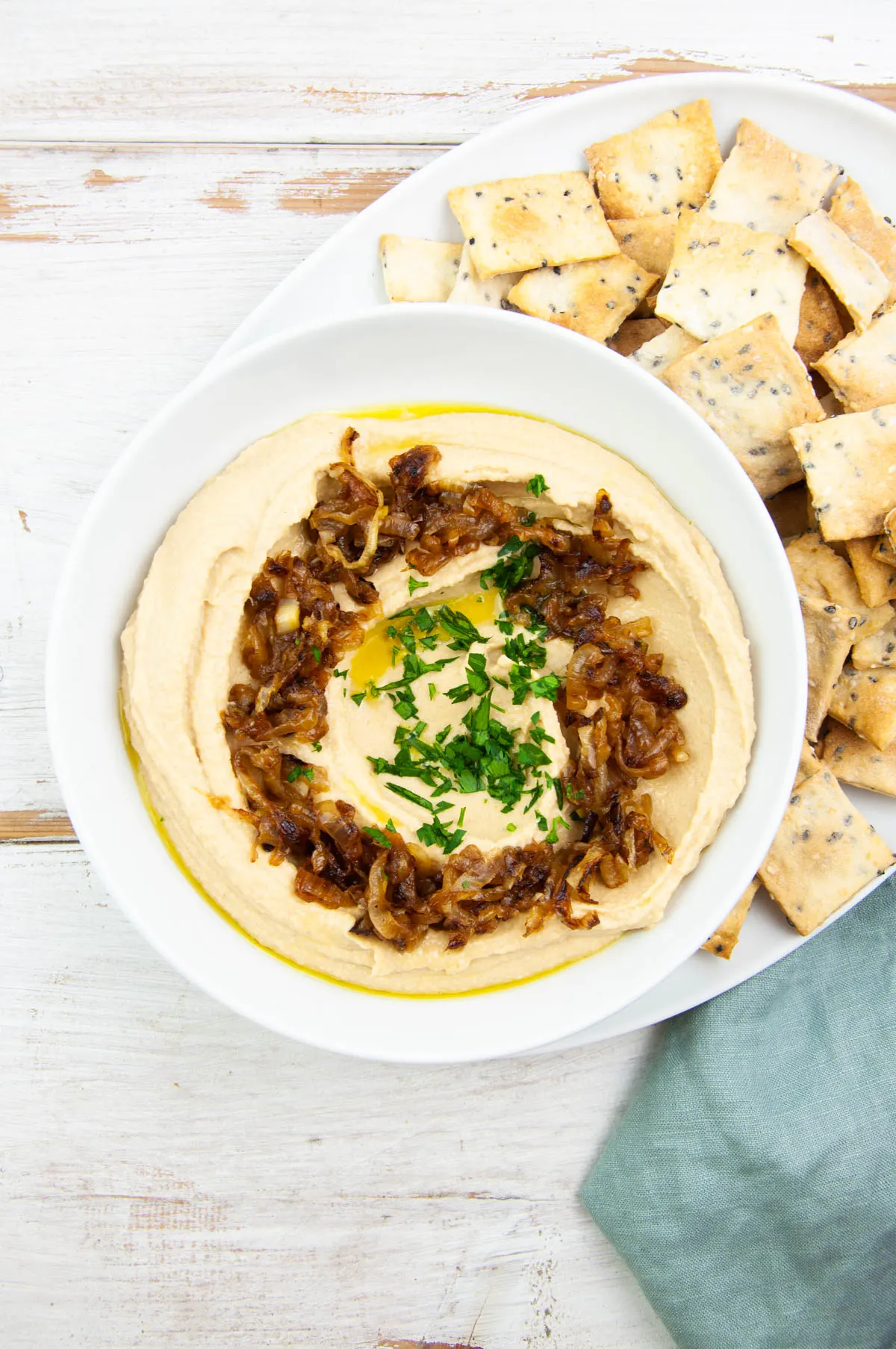 Caramelized Onion Hummus