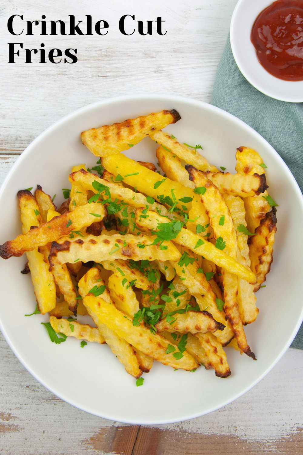 Seasoned Crinkle Cut French Fries