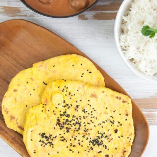 Golden Turmeric Naan