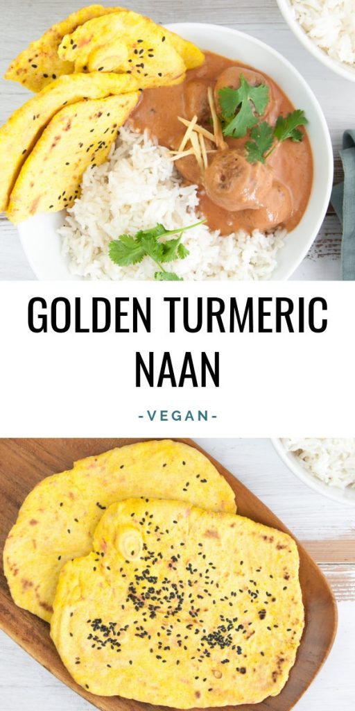 Golden Turmeric Naan
