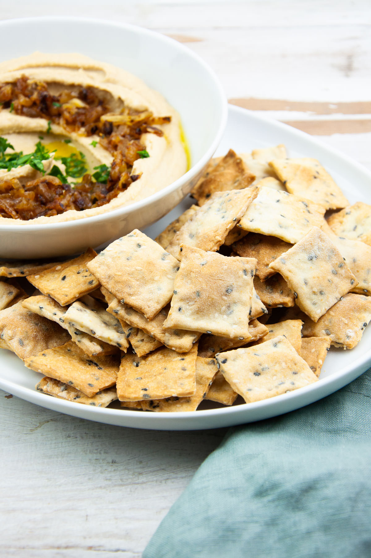 Crispy Sesame Crackers