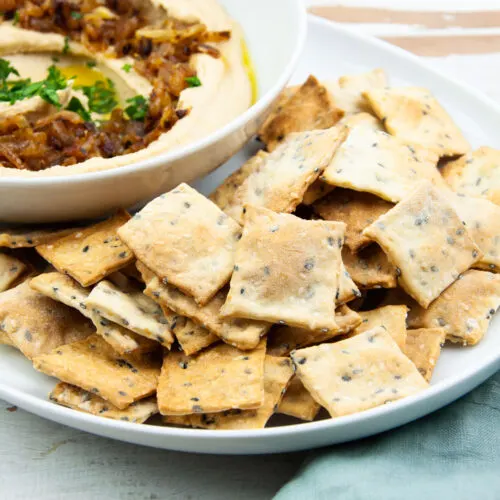 Crispy Sesame Crackers
