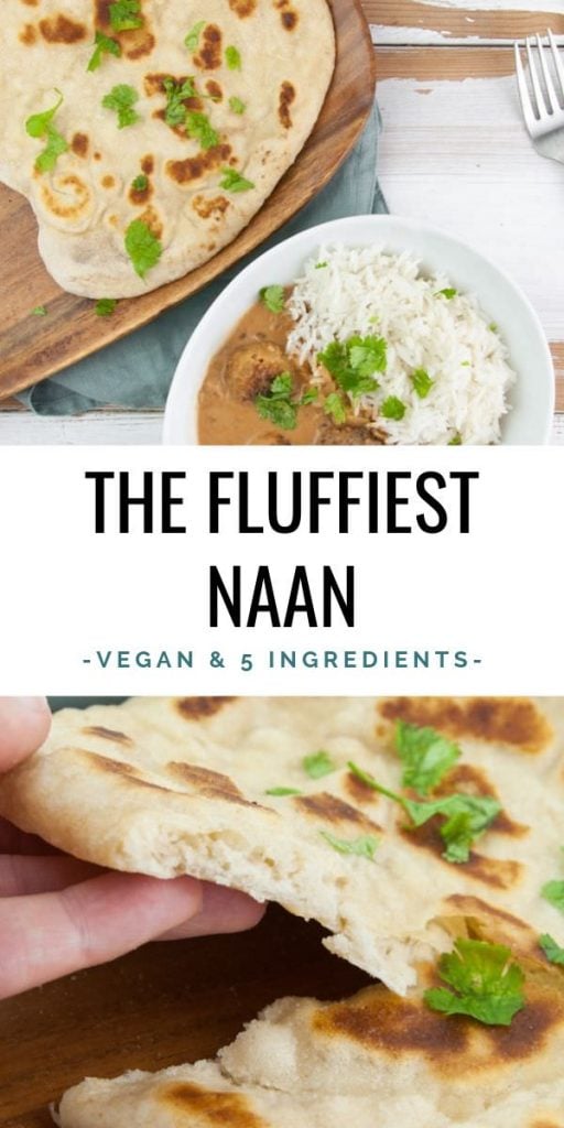 Easy Vegan Naan
