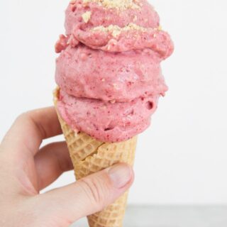 Vegan Strawberry Shortcake Ice Cream