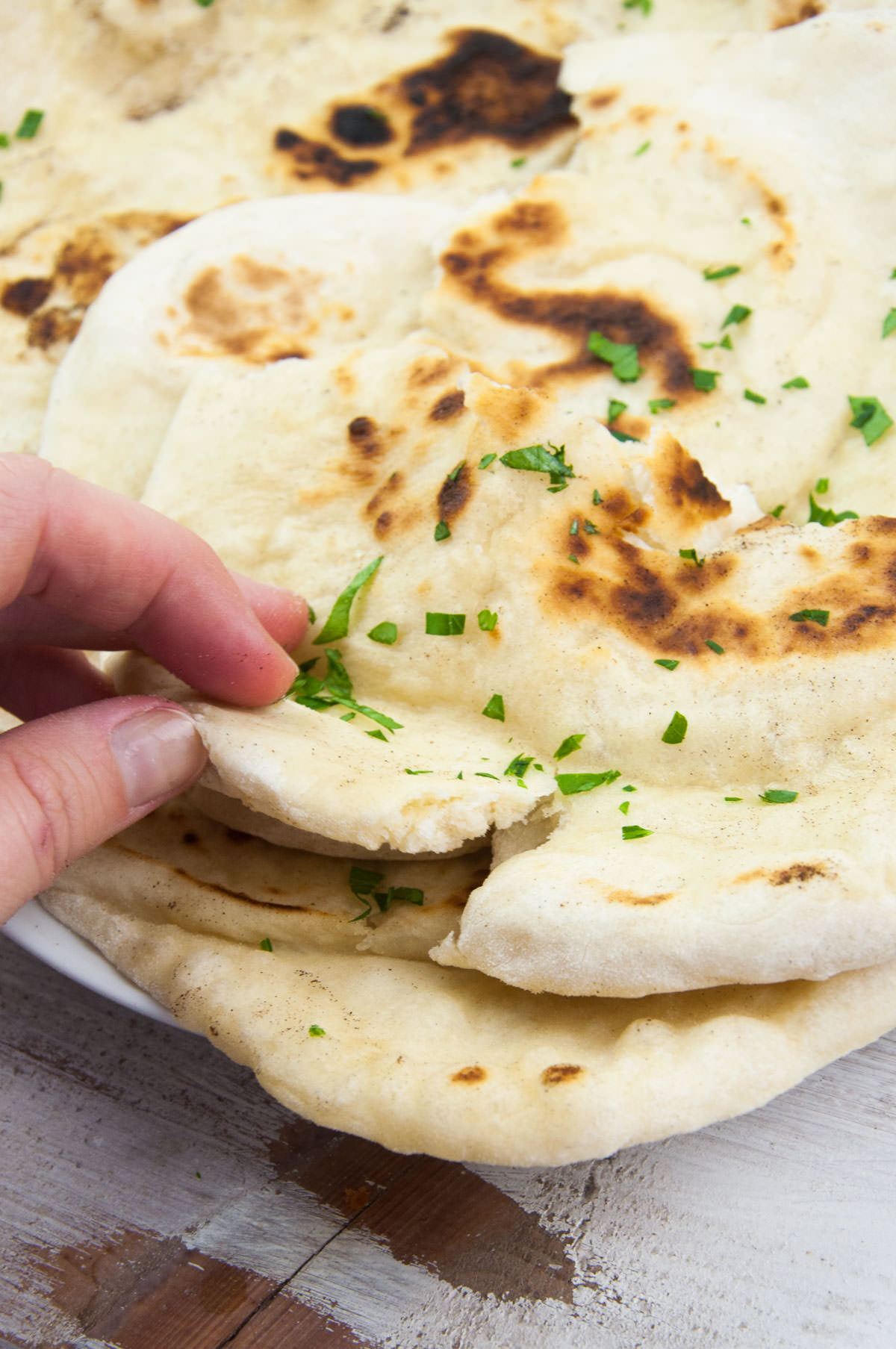 vegan naan