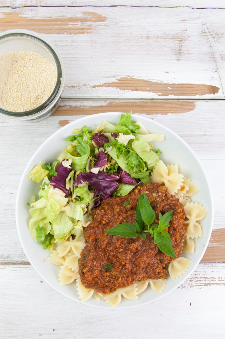 OilFree Vegetable Bolognese Recipe Elephantastic Vegan