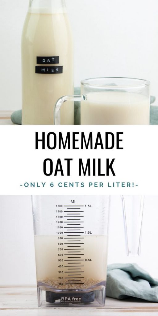 Homemade Oat Milk Creamer