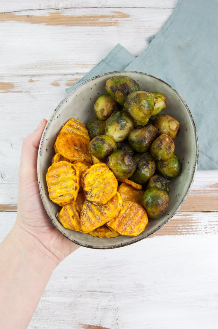 Oven-Baked Sweet Potato Slices Recipe | Elephantastic Vegan