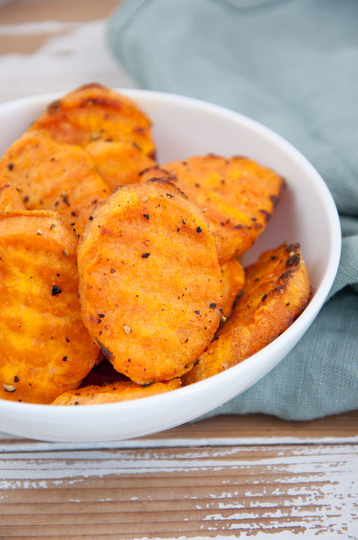 Oven-Baked Sweet Potato Slices