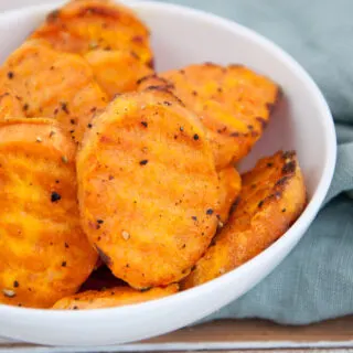 Oven-Baked Sweet Potato Slices