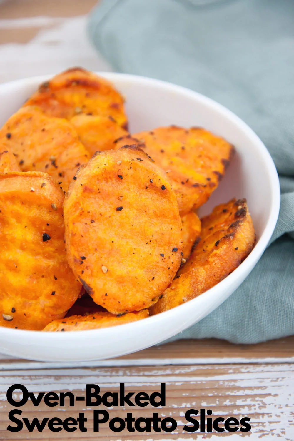 Oven-Baked Sweet Potato Slices