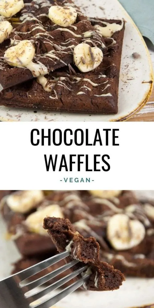 Vegan Chocolate Waffles