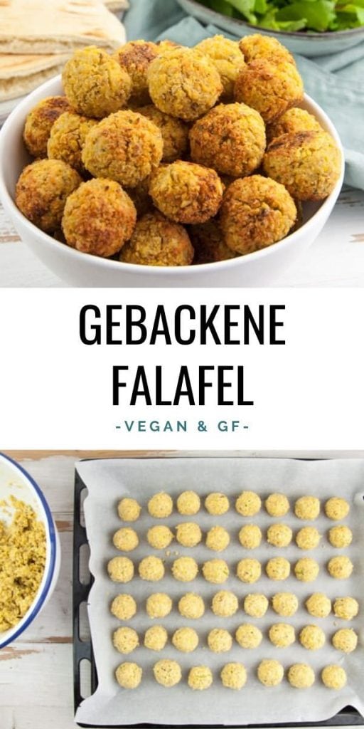 Gebackene Falafel