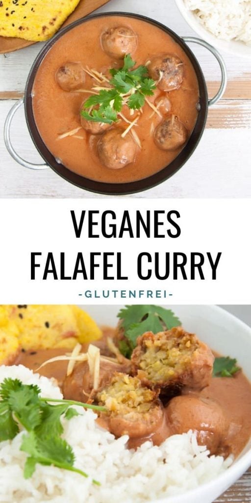 Veganes Falafel Curry