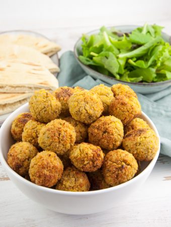 Gebackene Falafel