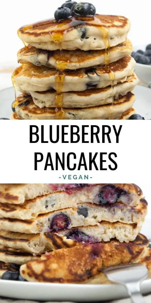 Vegan Blueberry Pancakes