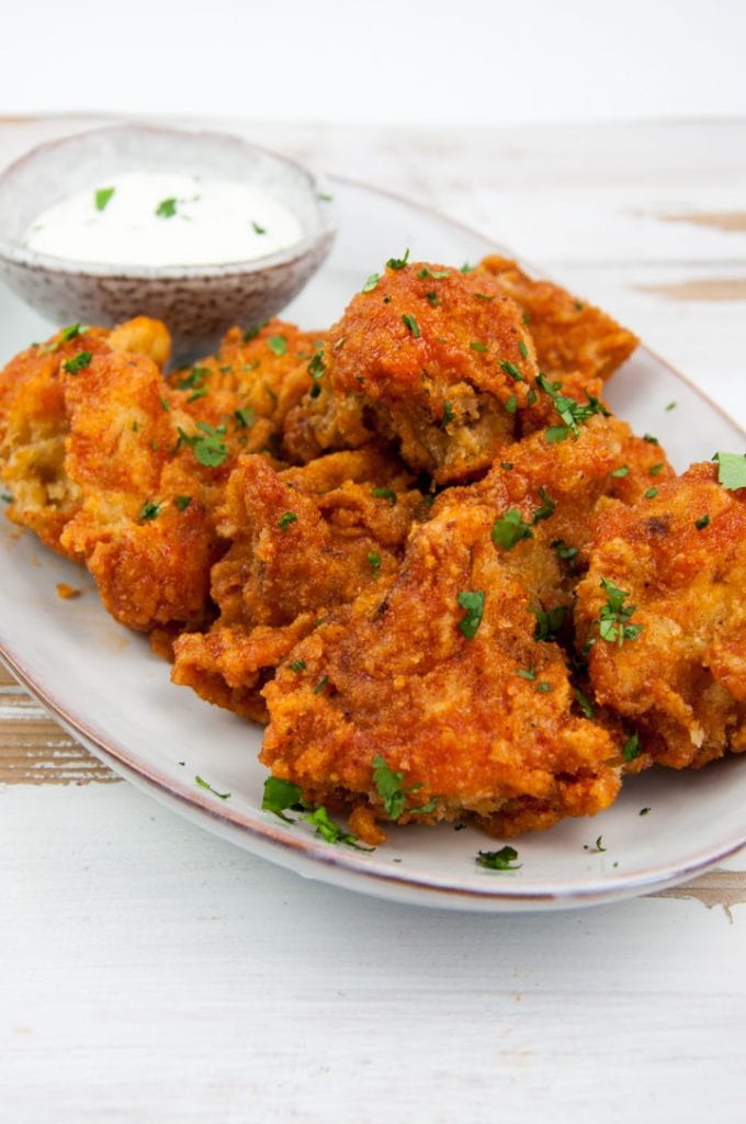 spicy cauliflower wings