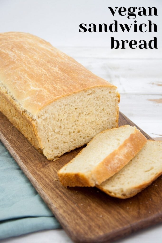 Vegan White Sandwich Bread Recipe | Elephantastic Vegan
