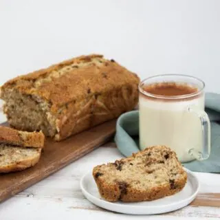 Vegan Chocolate Chip Banana Bread