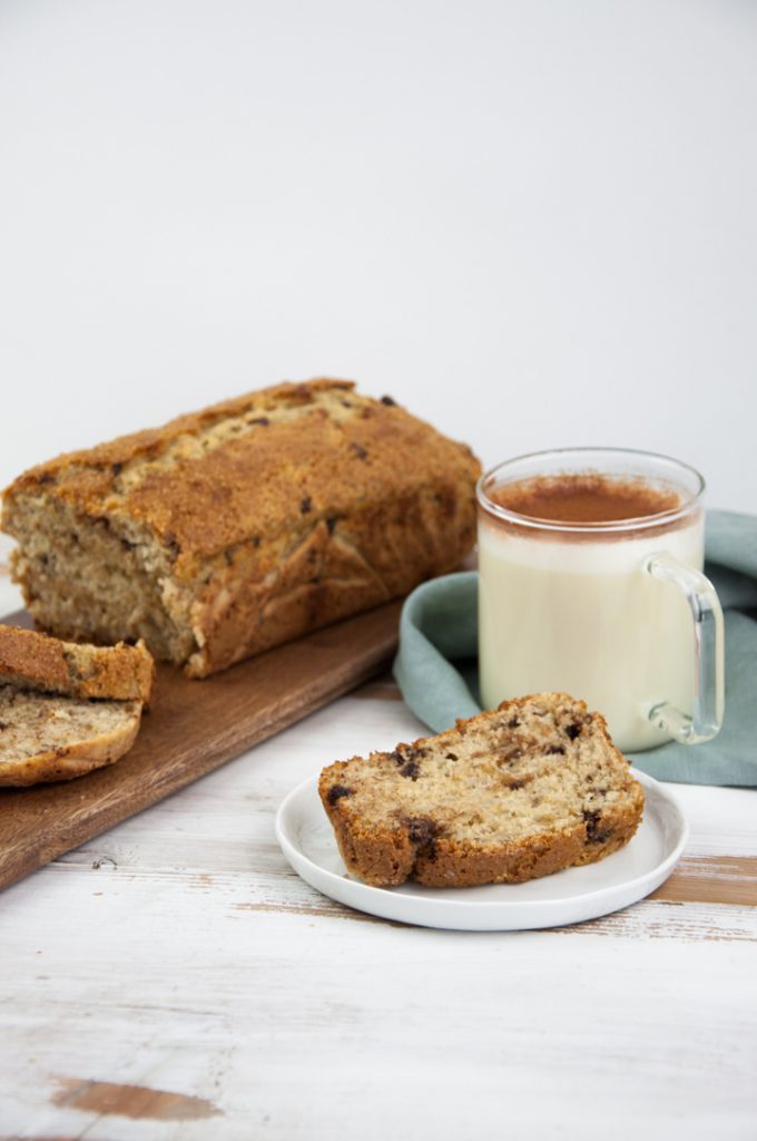 Vegan Chocolate Chip Banana Bread