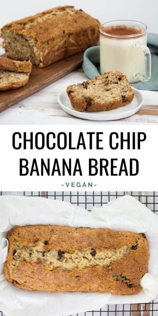 Vegan Chocolate Banana Bread