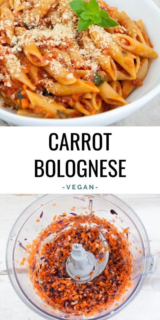 Carrot Bolognese