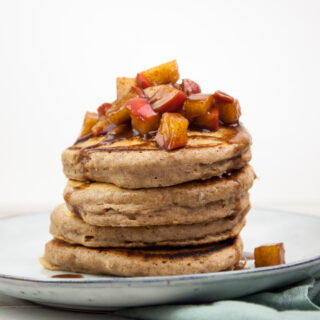 Vegan Applesauce Pancakes