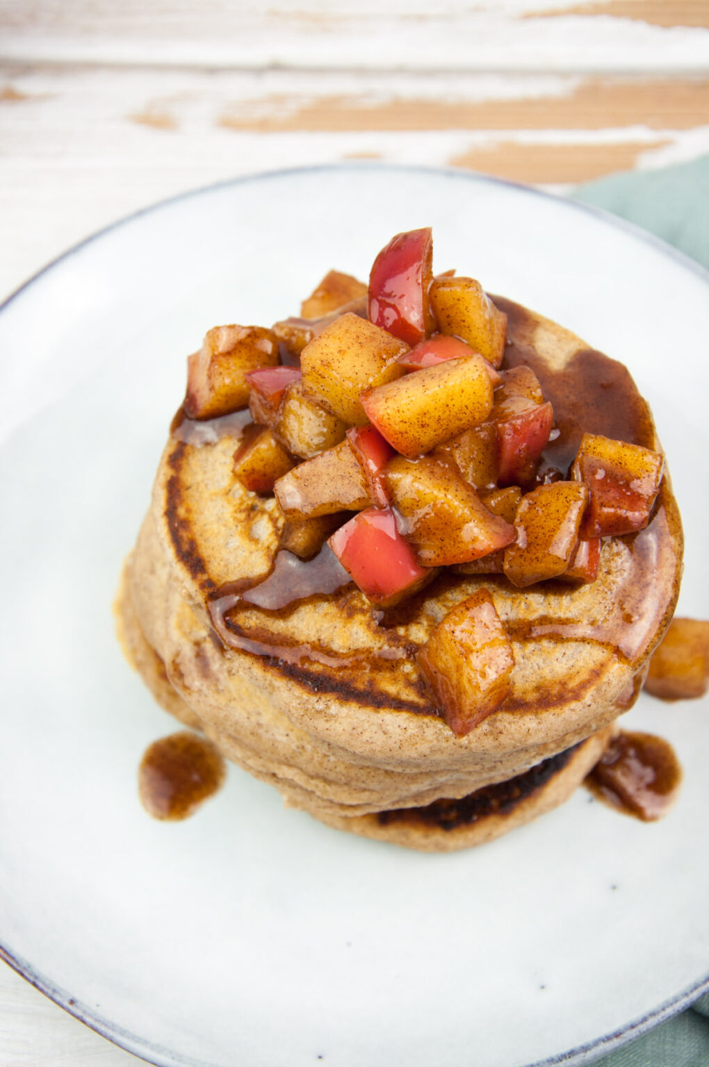 Vegan Applesauce Pancakes Recipe Elephantastic Vegan