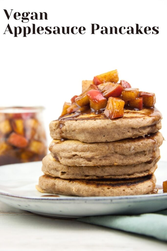 Vegan Applesauce Pancakes