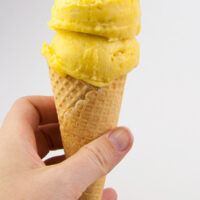 Vegan Mango Ice Cream