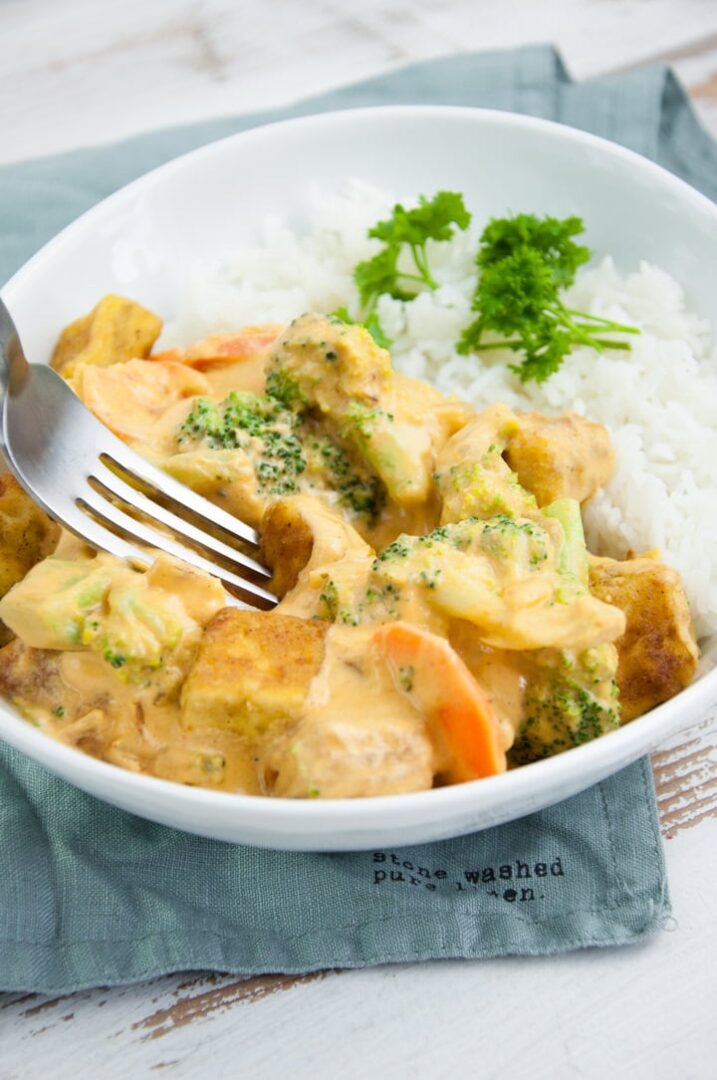 Tofu Cashew Curry Recipe Elephantastic Vegan