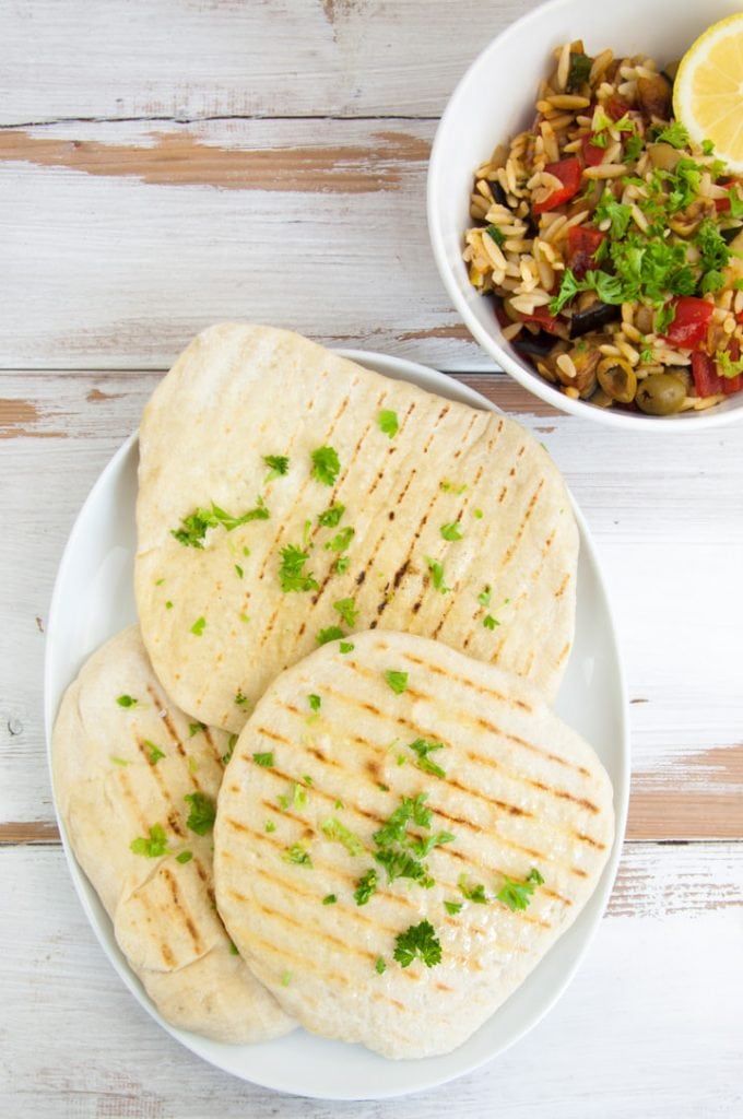 grilled flatbread