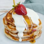 Vegan Strawberry Pancakes