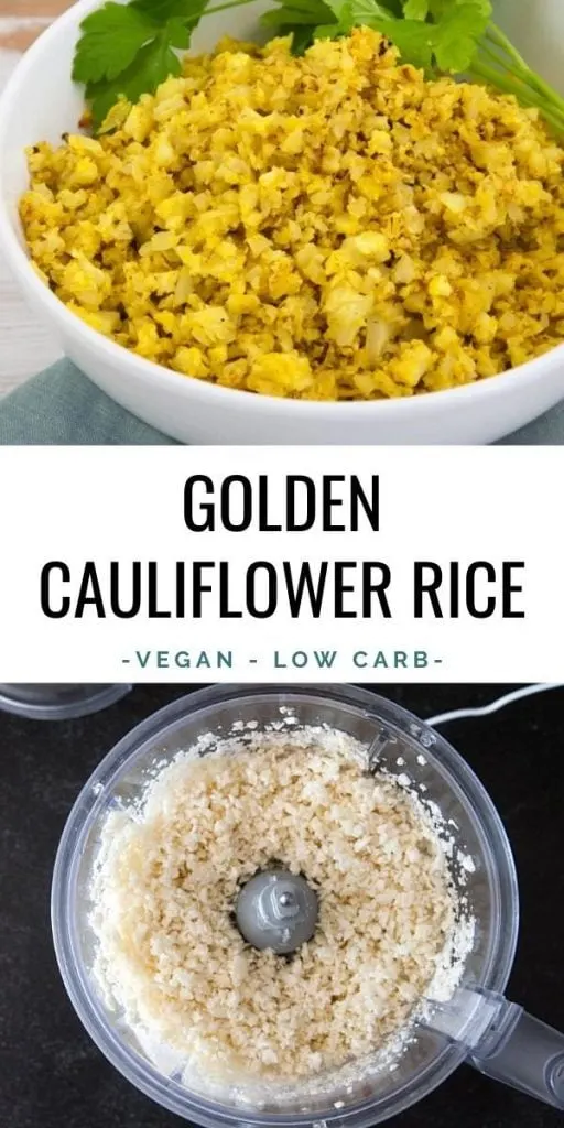 Golden Cauliflower Rice