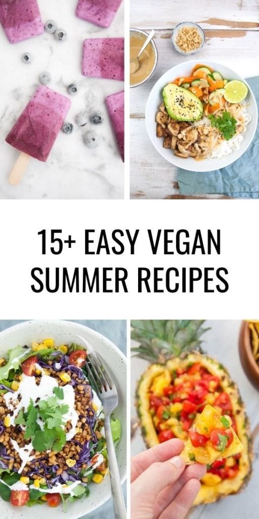 15+ Easy Vegan Summer Recipes | Elephantastic Vegan