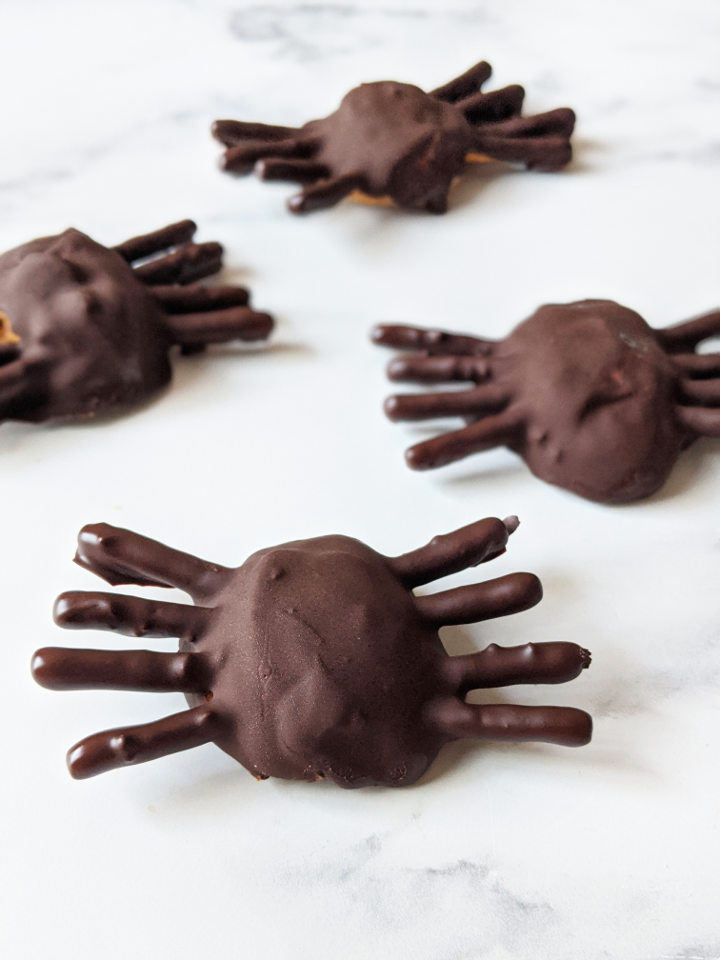 Chocolate Peanut Butter Spiders