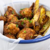 Baked BBQ Cauliflower Wings