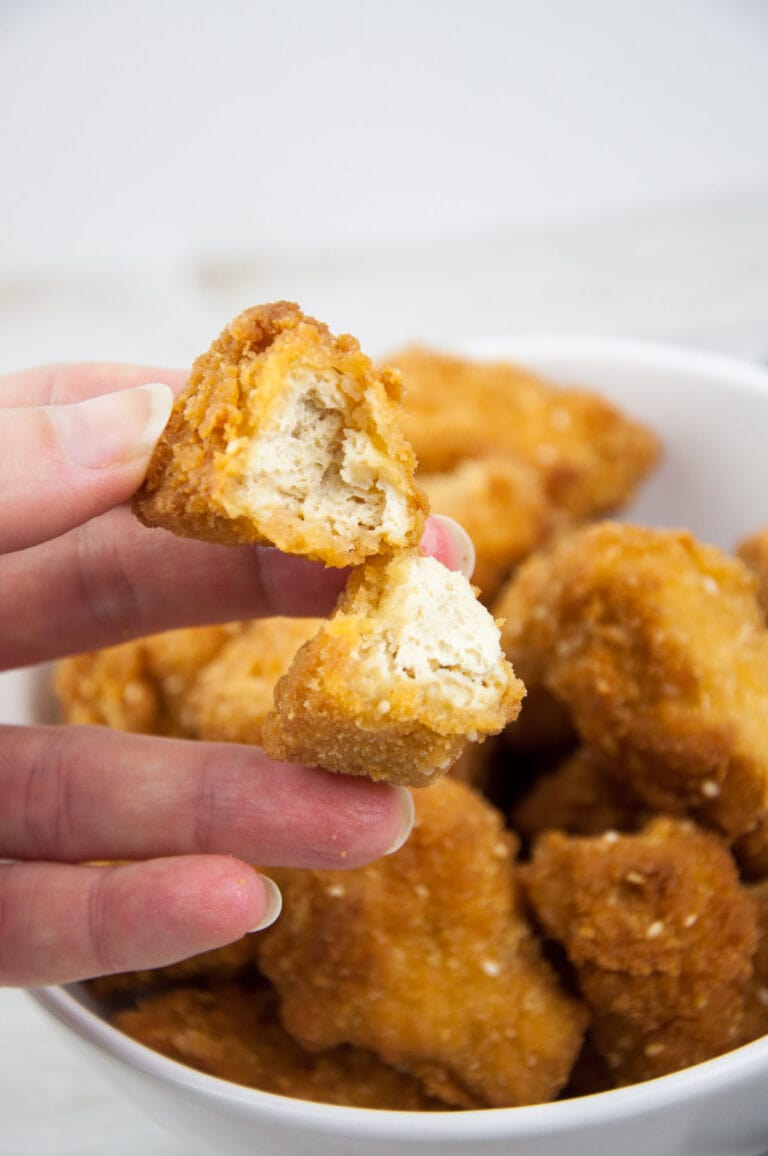 Tofu Nuggets (Popcorn Chicken Style) Elephantastic Vegan