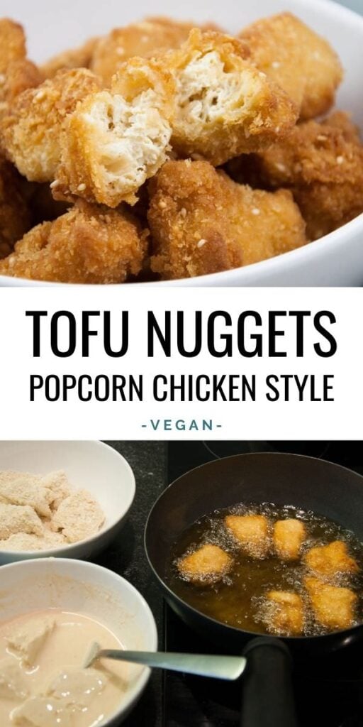 Tofu Nuggets Popcorn Chicken Style