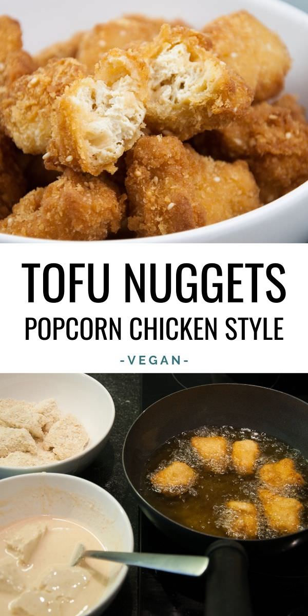 Tofu Nuggets (Popcorn Chicken Style) Elephantastic Vegan