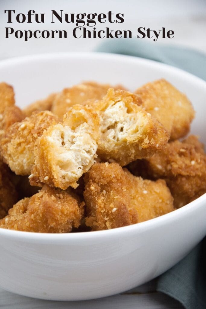 Tofu Nuggets Popcorn Chicken Style